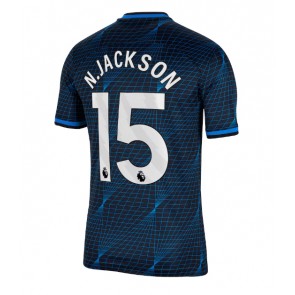 Chelsea Nicolas Jackson #15 Gostujuci Dres 2023-24 Kratak Rukavima